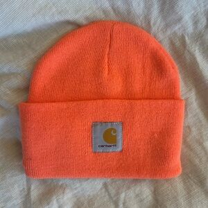 Carhartt Neon Coral Beanie